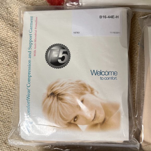 *new* MARENA Lot x5 Post Op/Surgery Compression Garment BINDER/BRA/VEST L + XL - Picture 4 of 8